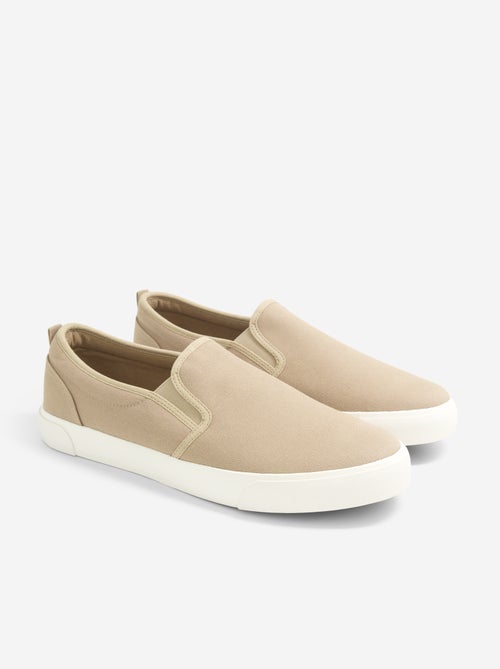 Lage slip-on sneakers - Kiabi Lage slip-on sneakers - Kiabi