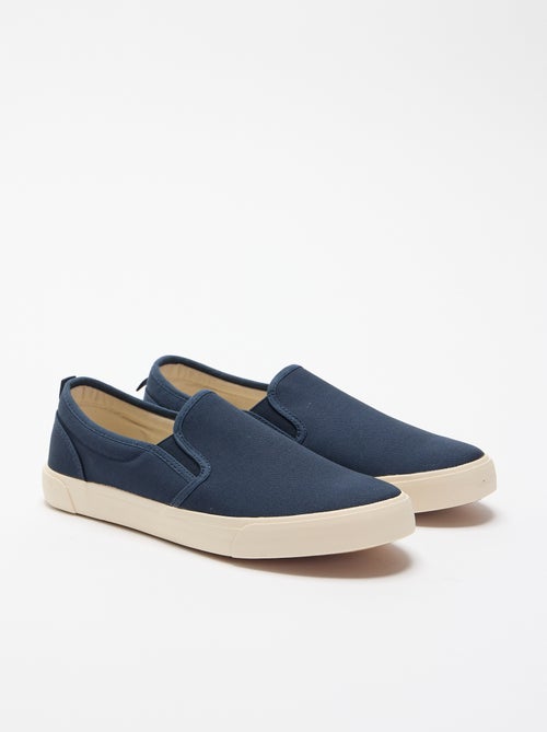 Lage slip-on sneakers - Kiabi Lage slip-on sneakers - Kiabi