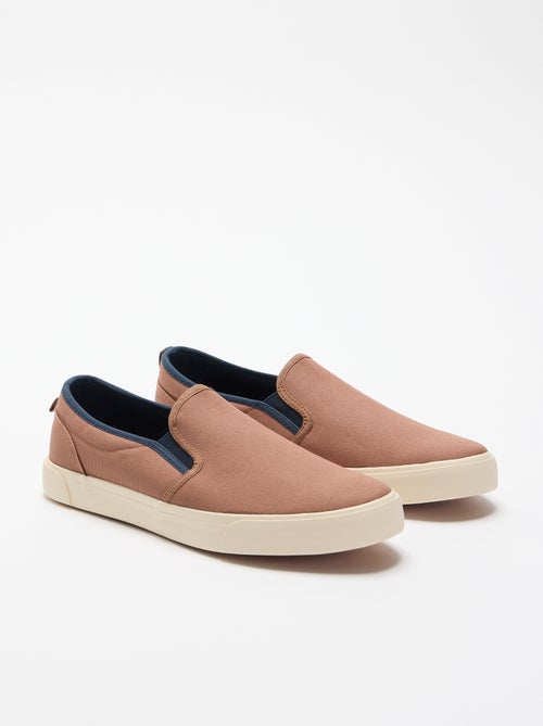 Lage slip-on sneakers - Kiabi Lage slip-on sneakers - Kiabi