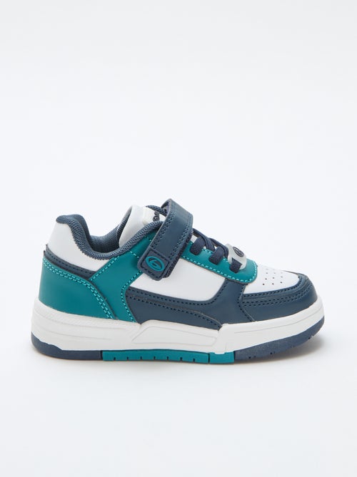 Lage sneaker met klittenband - Kiabi