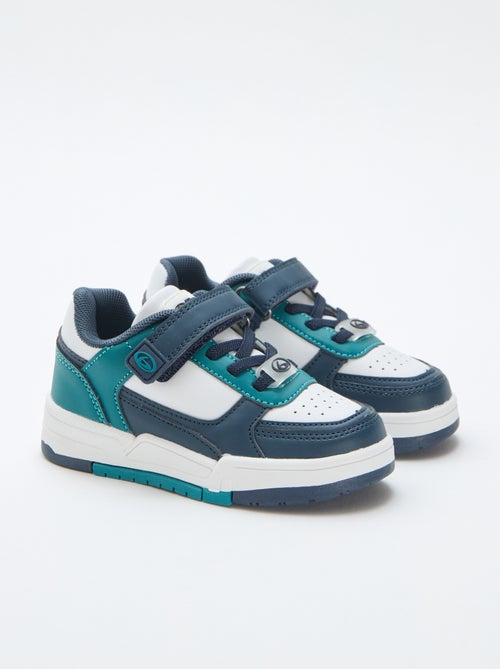 Lage sneaker met klittenband - Kiabi