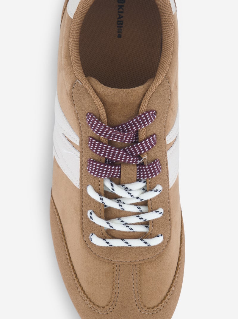 Lage sneakers Bruin - Kiabi