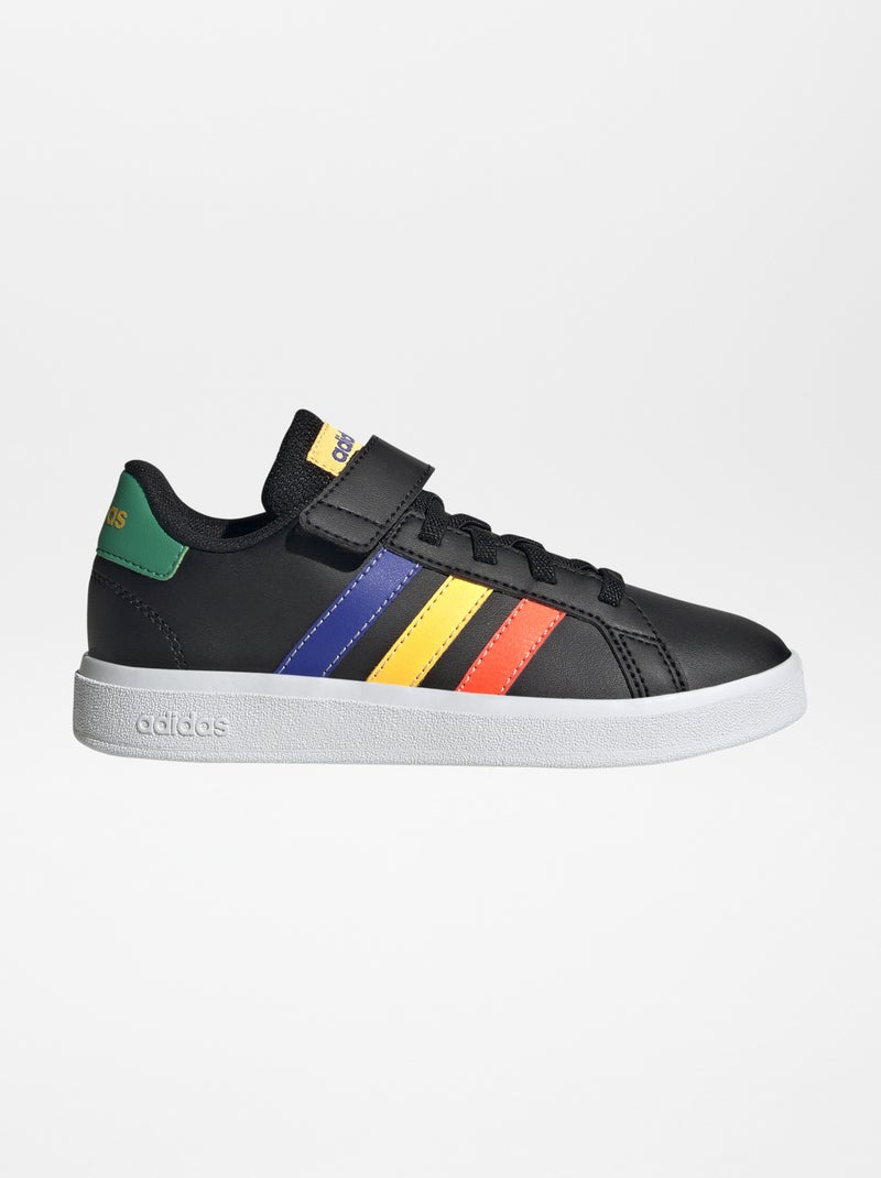 Lage sneakers 'Grand Court' 'adidas' ZWART - Kiabi