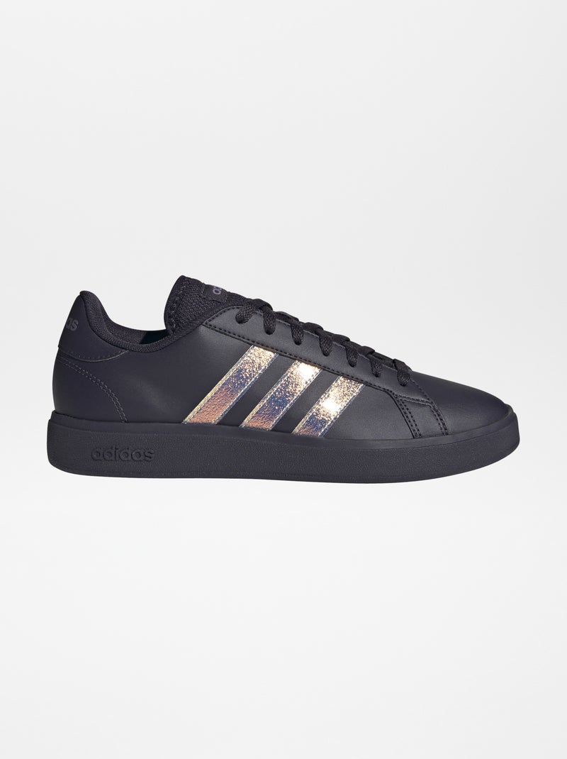 Lage sneakers 'Grand Court' 'adidas' ZWART - Kiabi