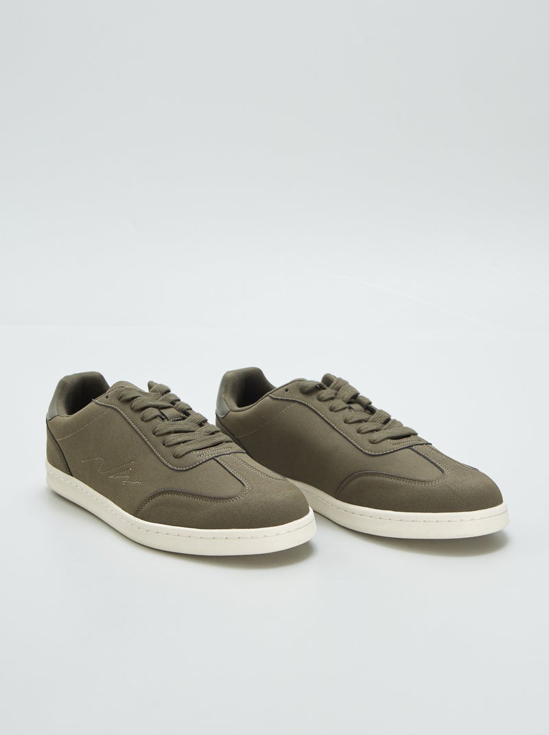 Lage sneakers GROEN - Kiabi