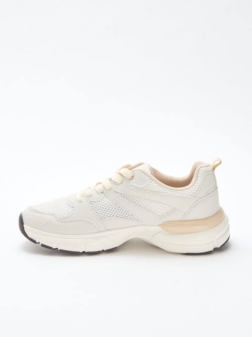 Lage sneakers in hardloopstijl - Kiabi