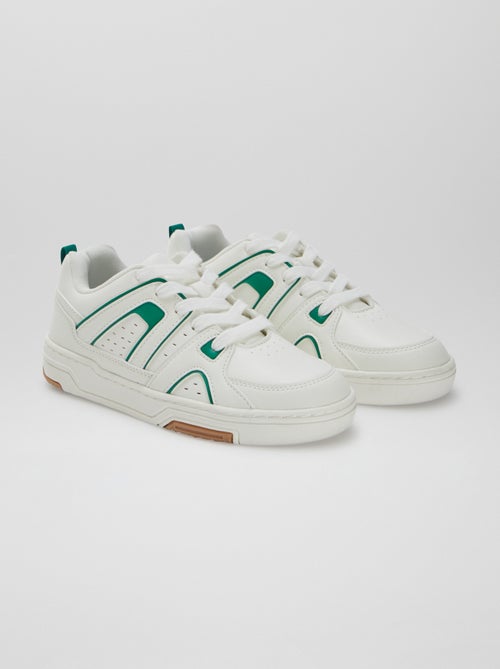 Lage sneakers in sportieve stijl - Kiabi