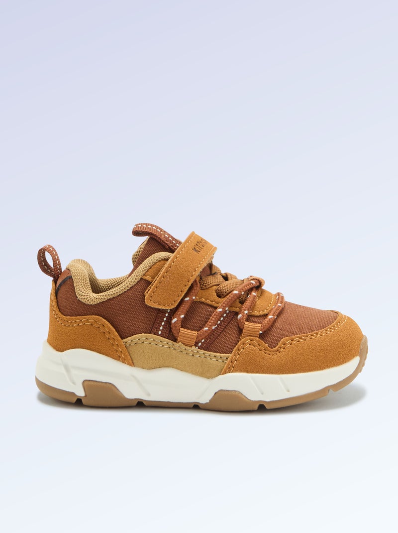 Lage sneakers 'Kitchoun' Bruin - Kiabi