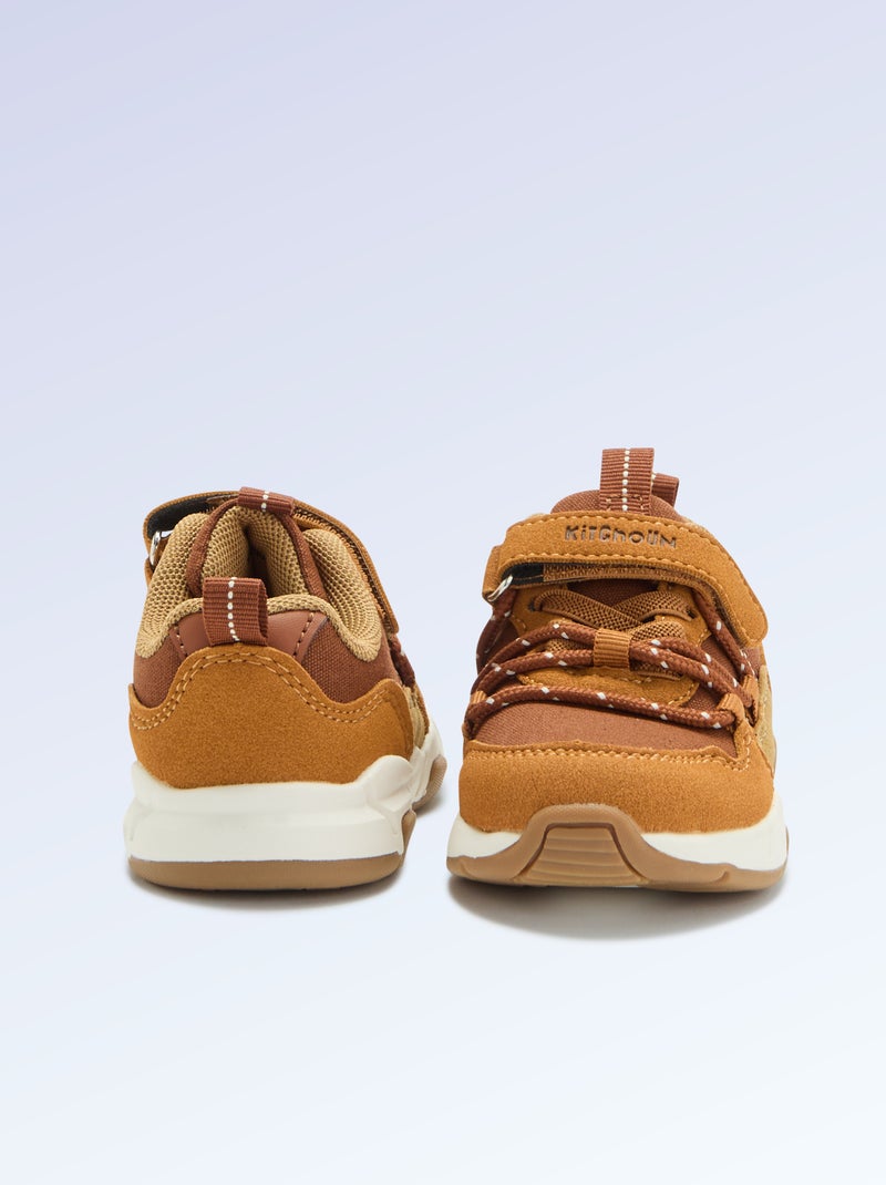 Lage sneakers 'Kitchoun' Bruin - Kiabi