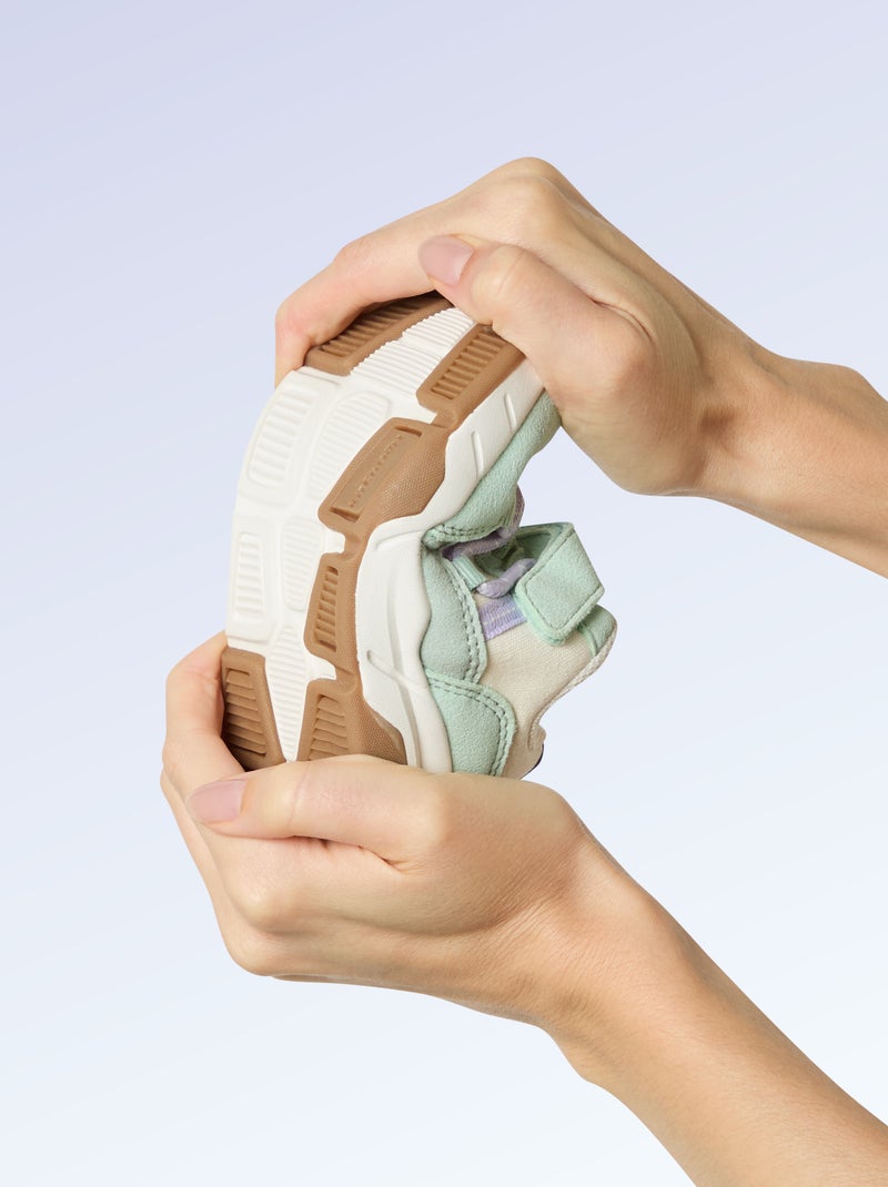 Lage sneakers 'Kitchoun' Paars - Kiabi