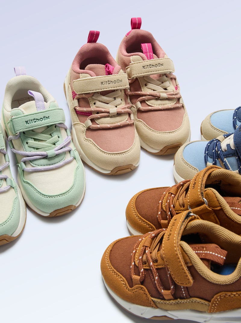 Lage sneakers 'Kitchoun' Paars - Kiabi