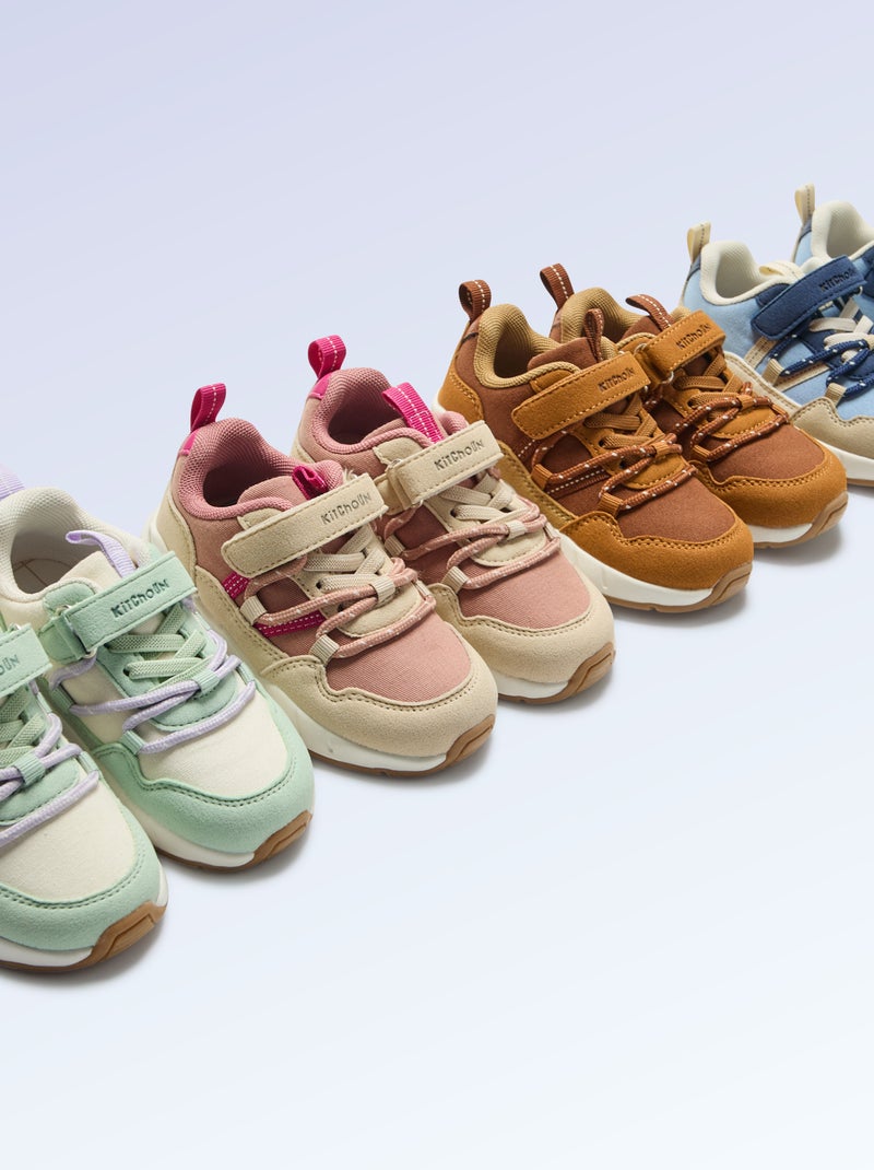Lage sneakers 'Kitchoun' Rose - Kiabi