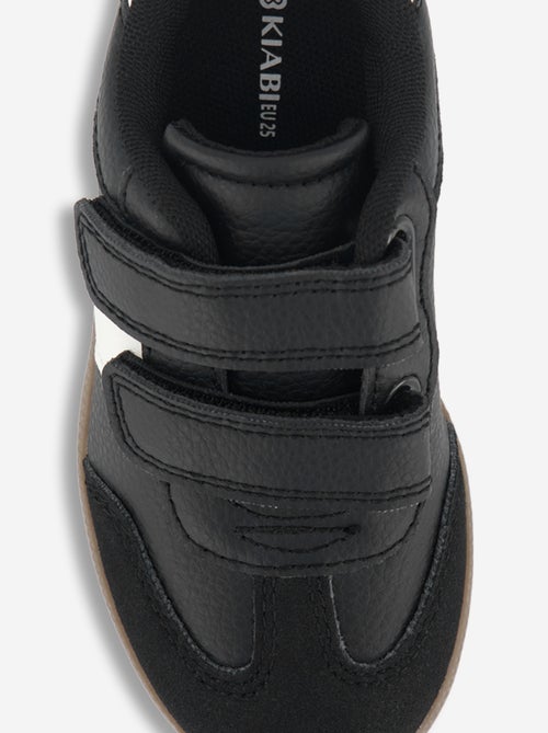 Lage sneakers met contrasterende inzetstukken - Kiabi