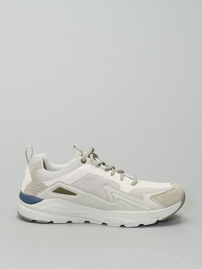 Lage sneakers met dikke zolen 'Skechers' - grijs - Kiabi - 70.00€