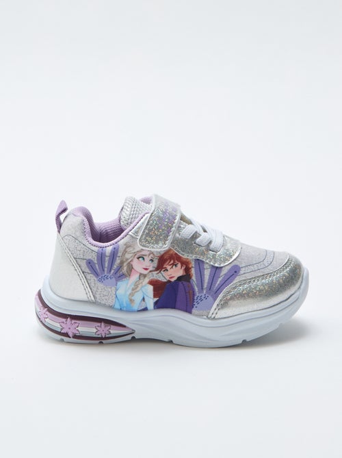 Lage sneakers met glitters 'Frozen' - Kiabi