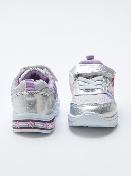 Lage sneakers met glitters 'Frozen' - Kiabi