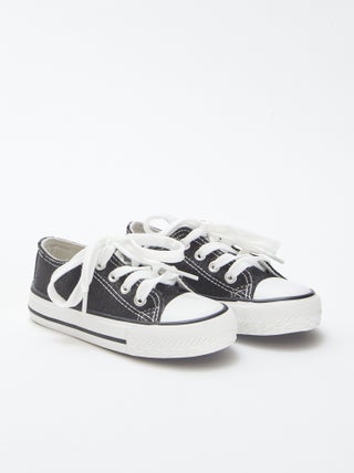 Lage sneakers met glitters