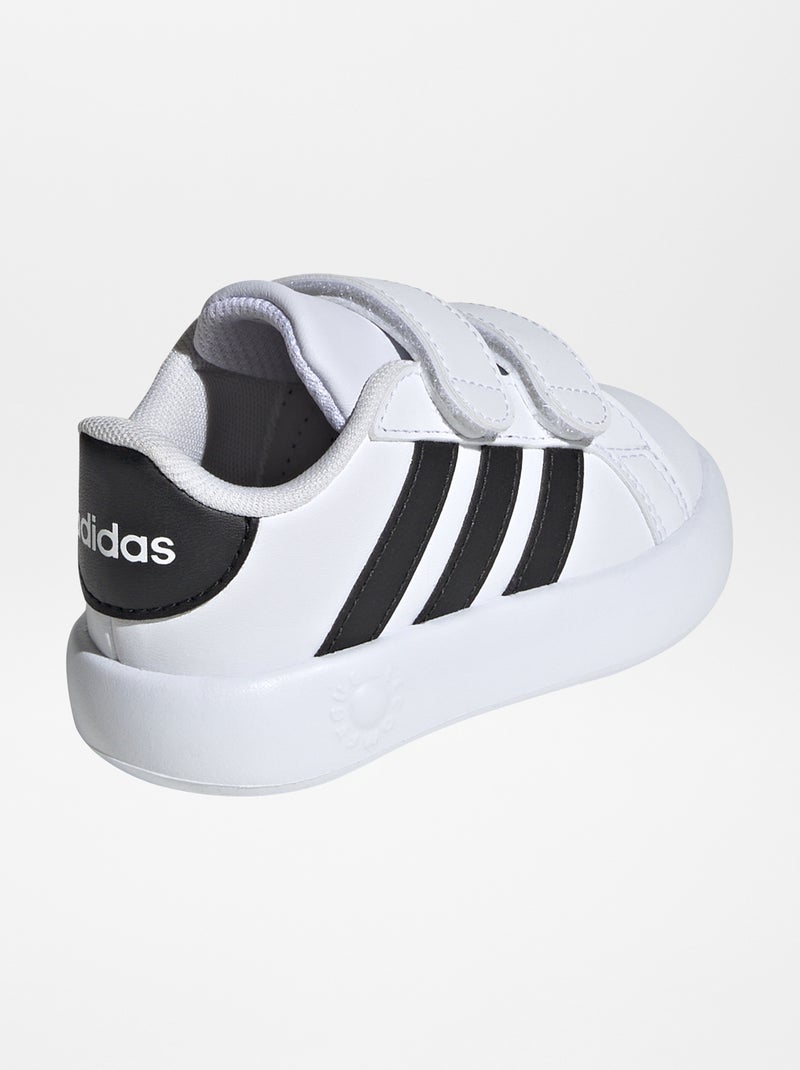Lage sneakers met klittenband 'adidas' WIT - Kiabi