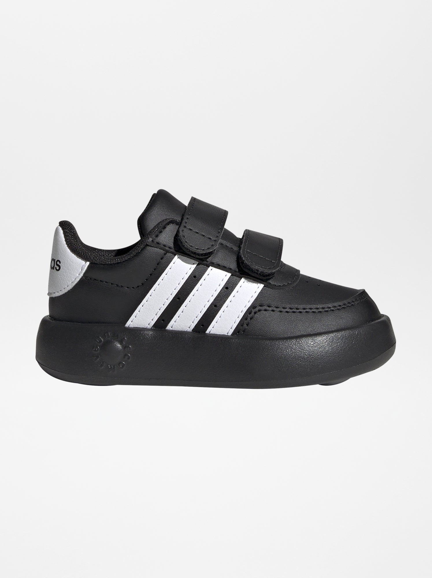 Lage sneakers met klittenband adidas ZWART Kiabi 35.00