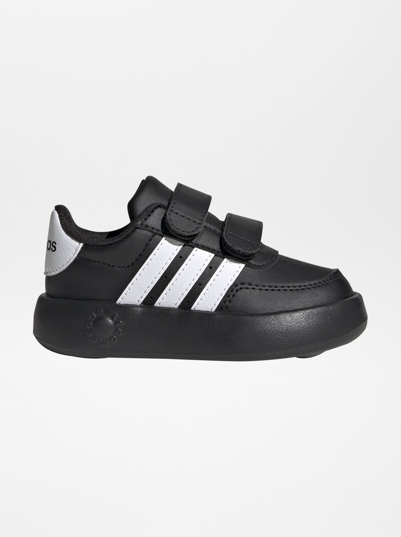 Lage sneakers met klittenband 'adidas' ZWART - Kiabi