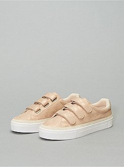 Schoenen - Lage sneakers met klittenband - Kiabi