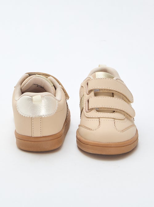 Lage sneakers met klittenband - Kiabi