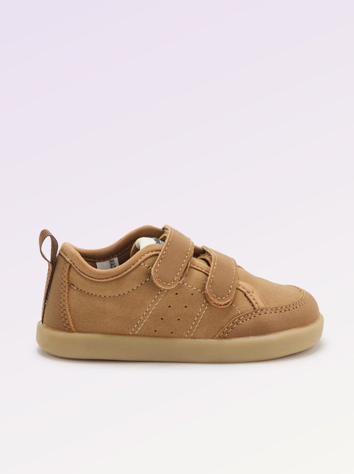 Lage sneakers met klittenbandsluiting - Barefoot - Kiabi
