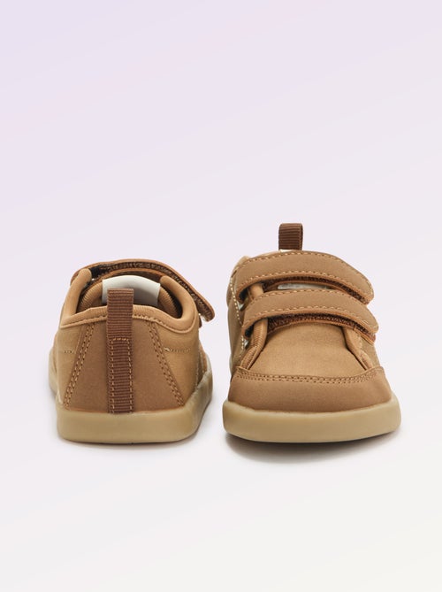 Lage sneakers met klittenbandsluiting - Barefoot - Kiabi