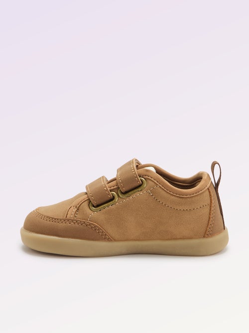 Lage sneakers met klittenbandsluiting - Barefoot - Kiabi