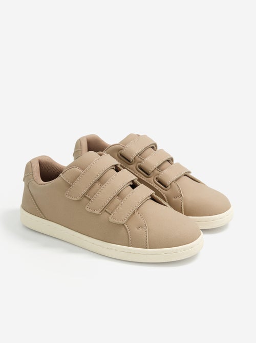 Lage sneakers met klittenbandsluiting - Kiabi
