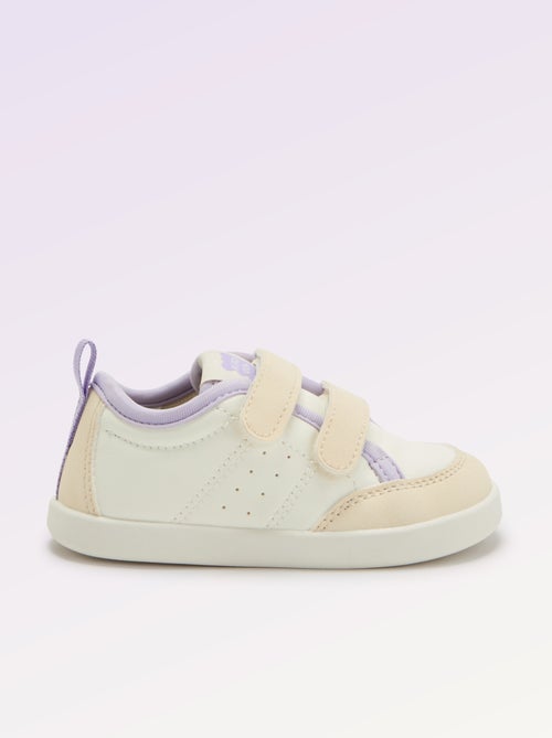 Lage sneakers met klittenbandsluiting - Kiabi
