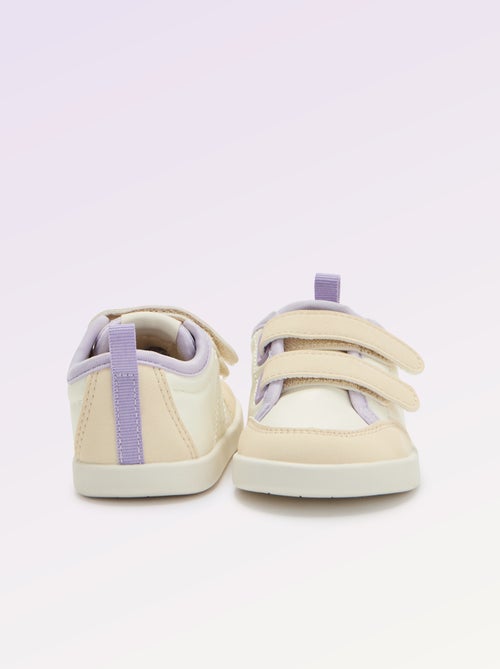 Lage sneakers met klittenbandsluiting - Kiabi