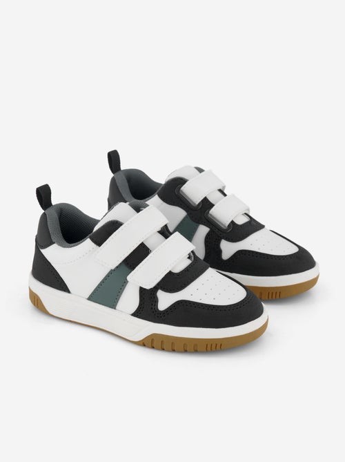 Lage sneakers met klittenbandsluitingen - Kiabi