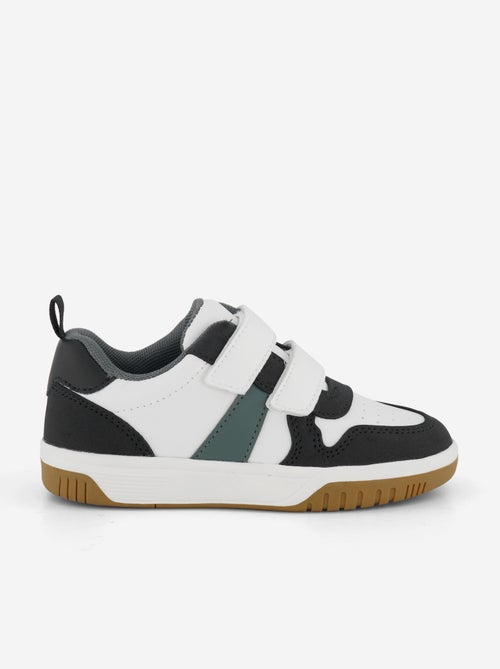Lage sneakers met klittenbandsluitingen - Kiabi