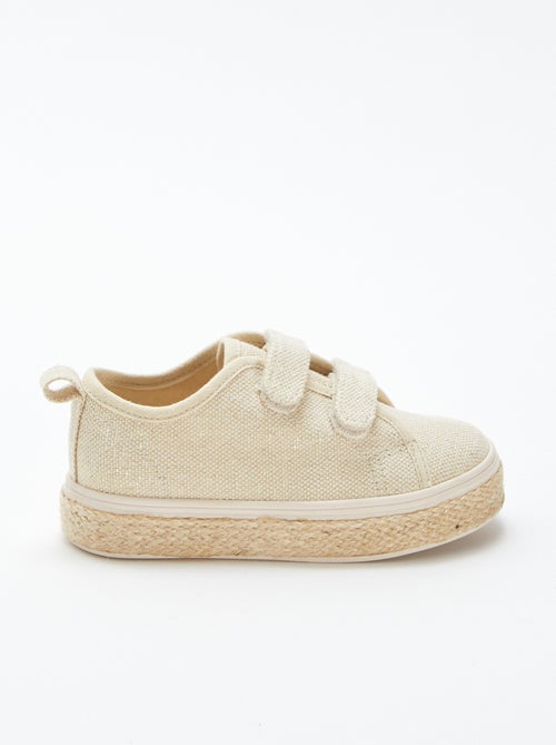 Lage sneakers met pailletten - Kiabi