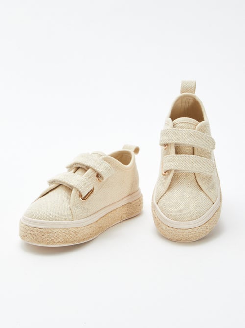 Lage sneakers met pailletten - Kiabi