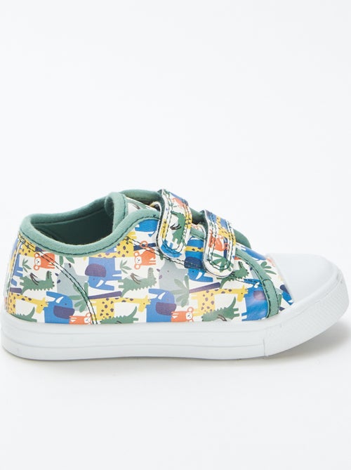 Lage sneakers met print - Kiabi
