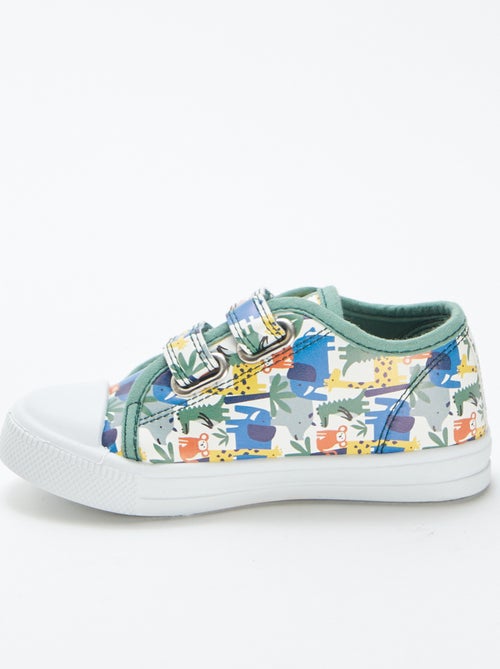 Lage sneakers met print - Kiabi