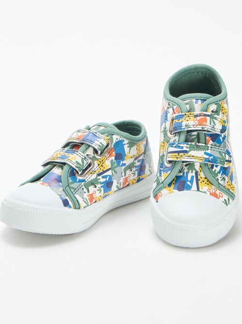 Lage sneakers met print - Kiabi