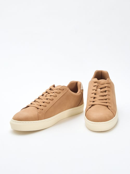Lage sneakers met textuur - Kiabi