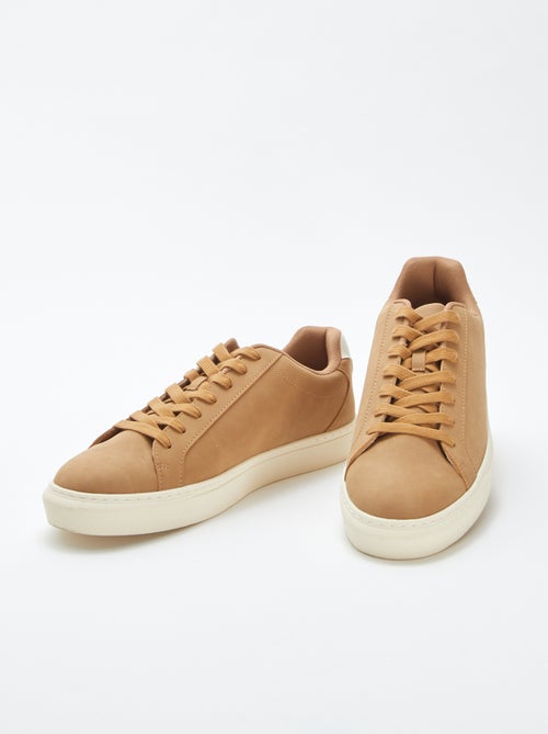 Lage sneakers met textuur - Kiabi Lage sneakers met textuur - Kiabi