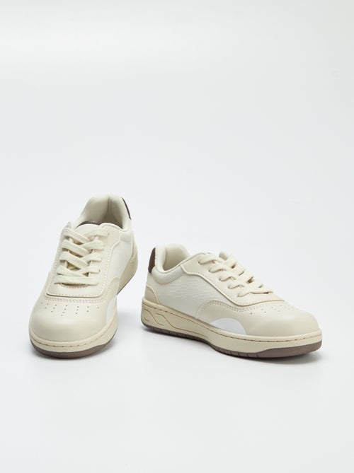 Lage sneakers met veters - Kiabi