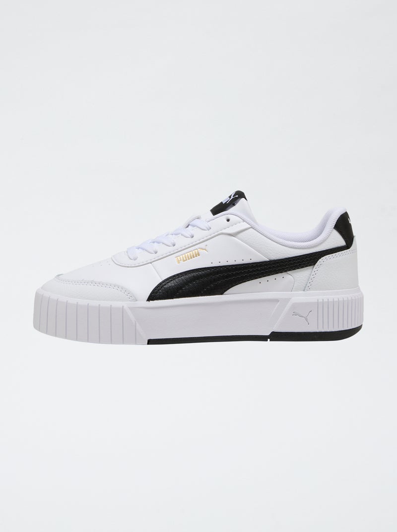 Lage sneakers met veters 'Puma' Wit - Kiabi