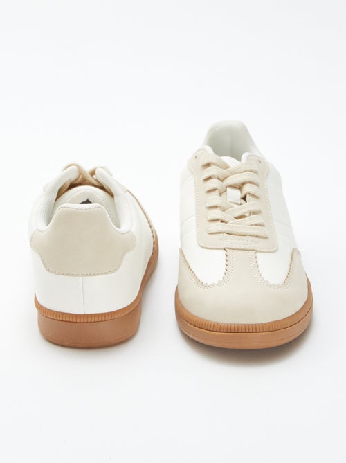Lage sneakers met veters - Kiabi
