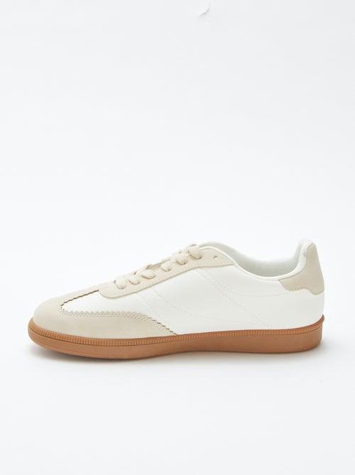 Lage sneakers met veters - Kiabi