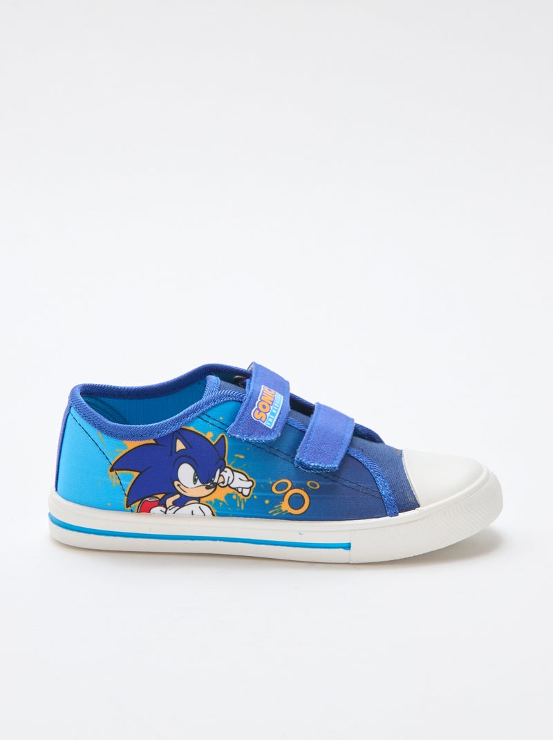 Lage sneakers ''Sonic'' Blauw - Kiabi