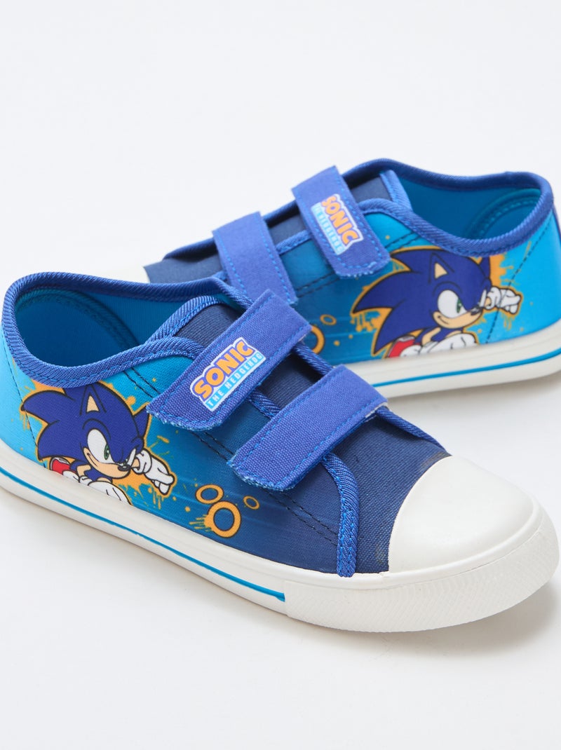 Lage sneakers ''Sonic'' Blauw - Kiabi