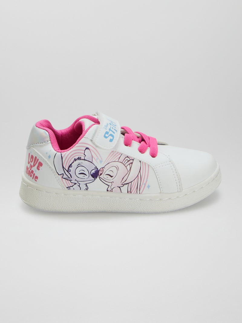 Lage sneakers 'Stitch' WIT - Kiabi