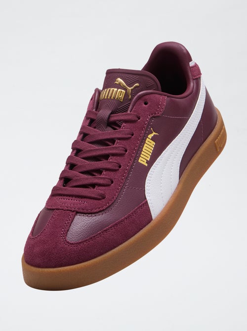 Lage sneakers van twee materialen 'Puma' - Kiabi