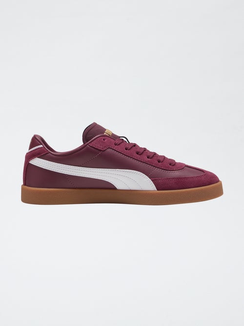 Lage sneakers van twee materialen 'Puma' - Kiabi